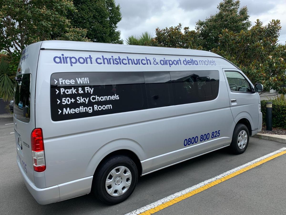 Airport Delta Motel Christchurch Zewnętrze zdjęcie